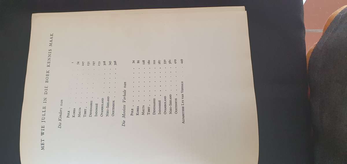 Kinders van die Wêreld Vol 1, 2, 4,7