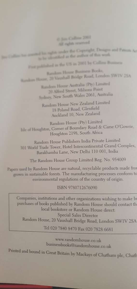 Good to Great - Jim Collins