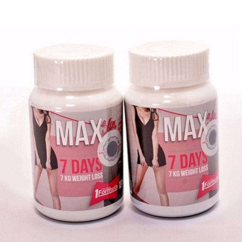 MAX SLIM 7-Day Waist Fat Burning Capsules