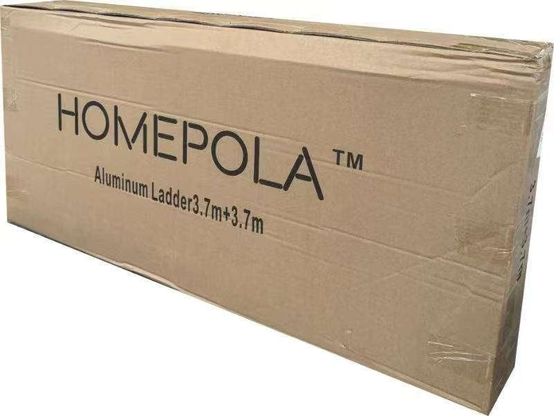 Homepola Multi-Purpose Folding Aluminium Telescopic Step Ladder 4.4 Meter