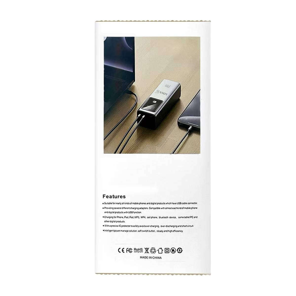 AIMAX PD100W Super Fast Charging 20000mAh Power Bank with LED Display