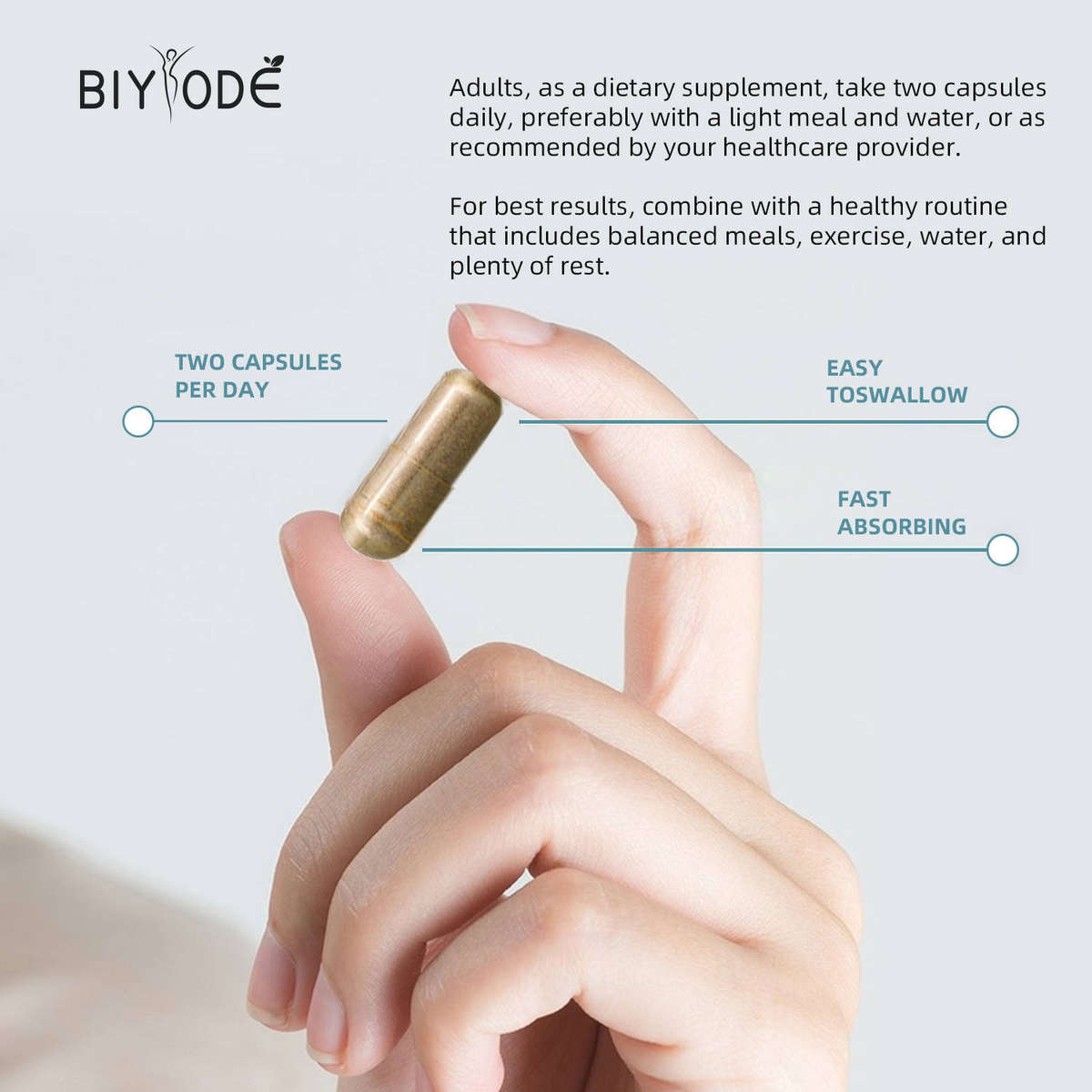 BIYODE 15 Day Cleanse Gut & Colon Support, Advanced Bowel Cleanse, Detox Helps with Bowel Cleanse an