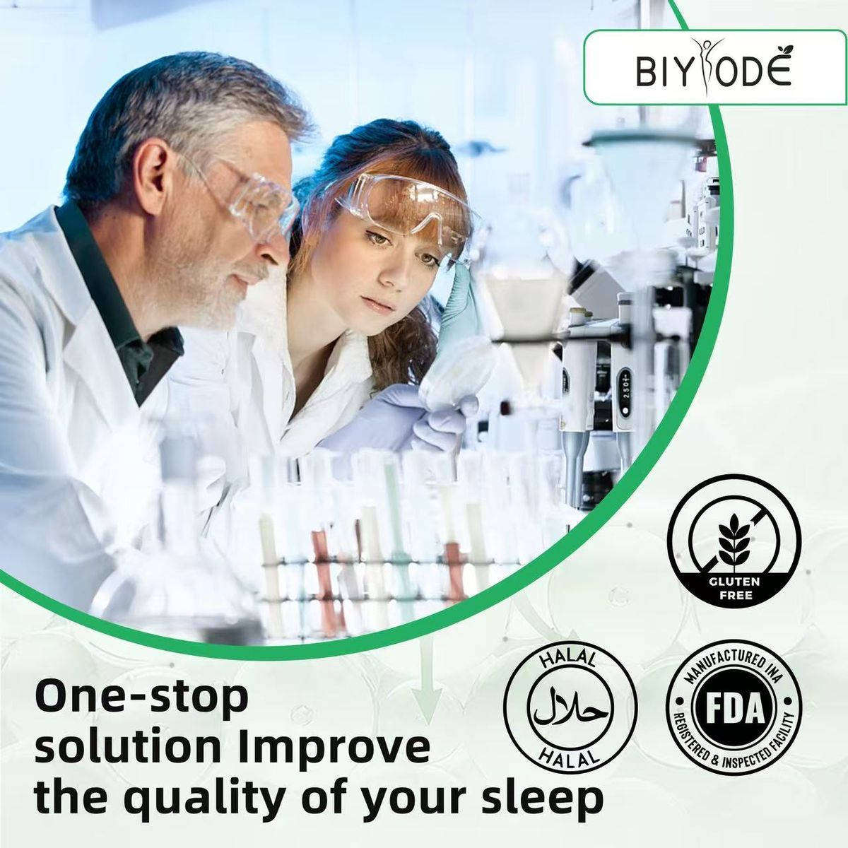 Biyode Moringa 60 Capsules, 800mg of Nutrient-Rich Moringa, Promotes Energy
