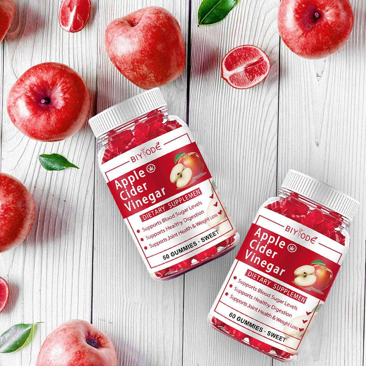 BIYODE Apple Cider Vinegar Gummies: Your Sweet Path to Balanced Wellness