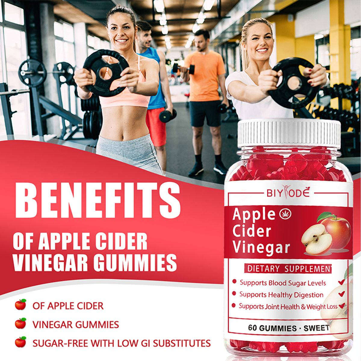 BIYODE Apple Cider Vinegar Gummies: Your Sweet Path to Balanced Wellness
