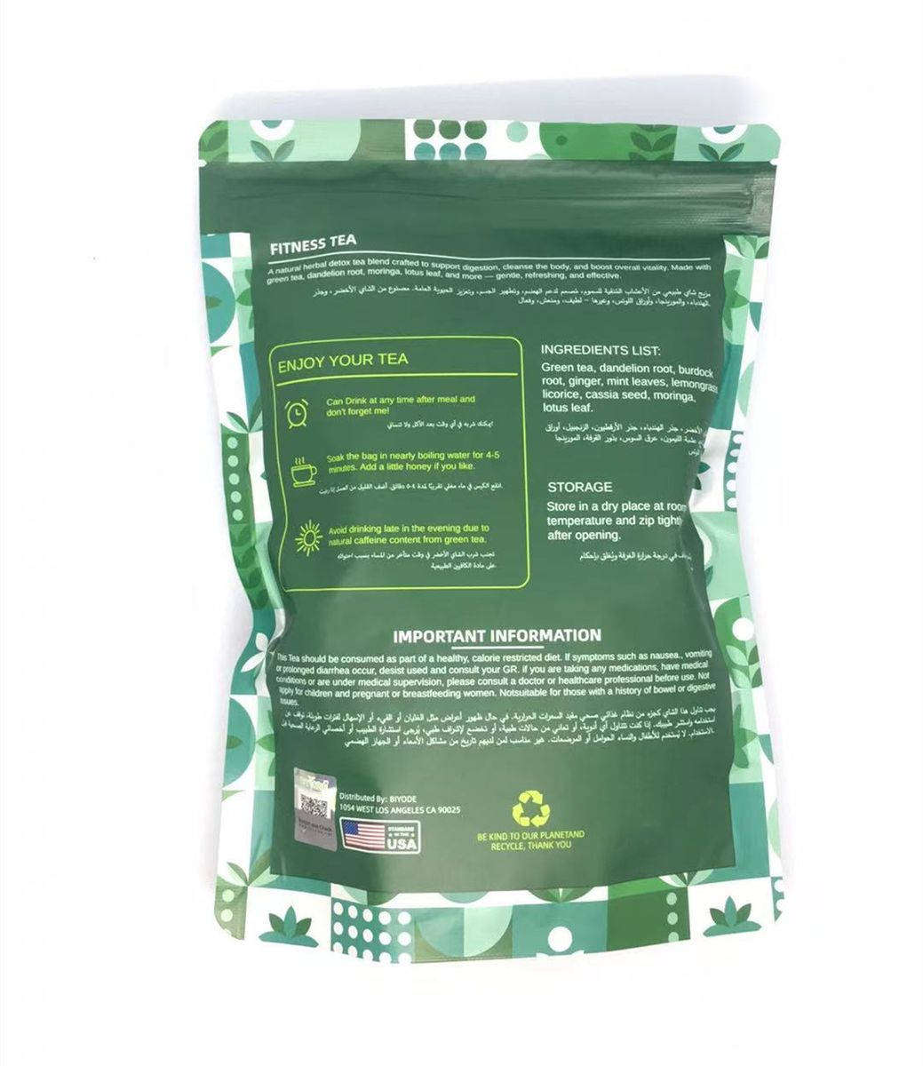 BIYODE Help the body detoxify, Promotes intestinal health, 14 Day Detox Tea