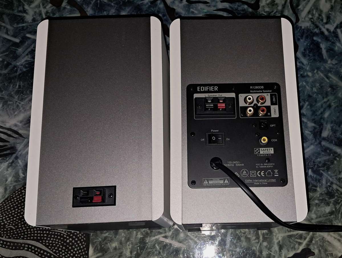 Edifier 1280DB Powered Bookshelf Speakers with Bluetooth and Remote.