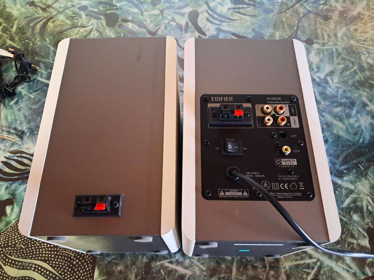 Edifier 1280DB Powered Bookshelf Speakers with Bluetooth and Remote.