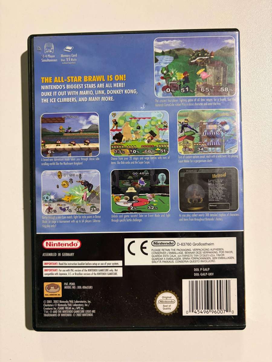Super Smash Bros. Melee Gamecube