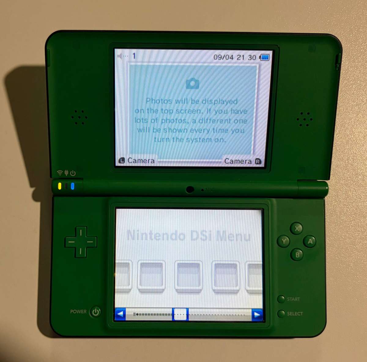 Nintendo DSi XL Green