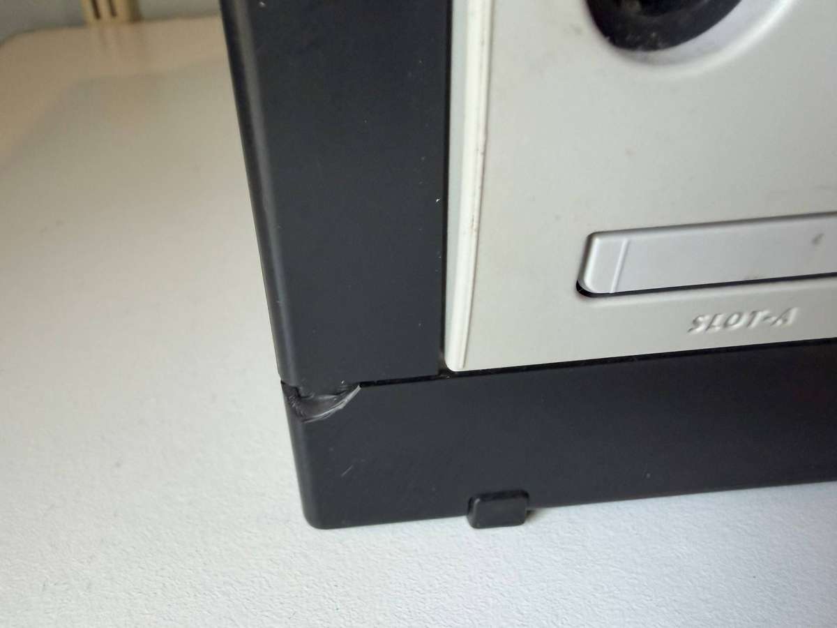 Nintendo Gamecube Black Console with Cables, one controller and one third party Memory Card
