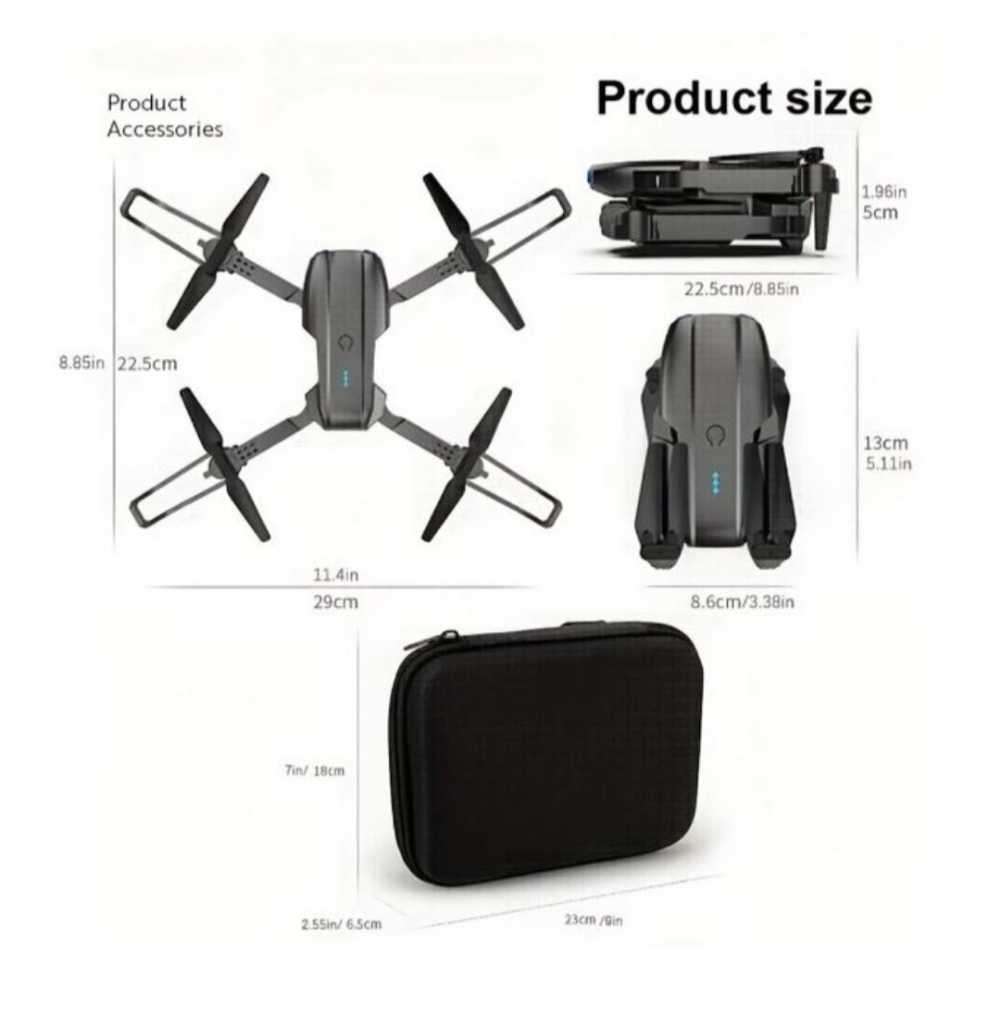 E99 Professional Rechargeable RC Drone With Single Camera