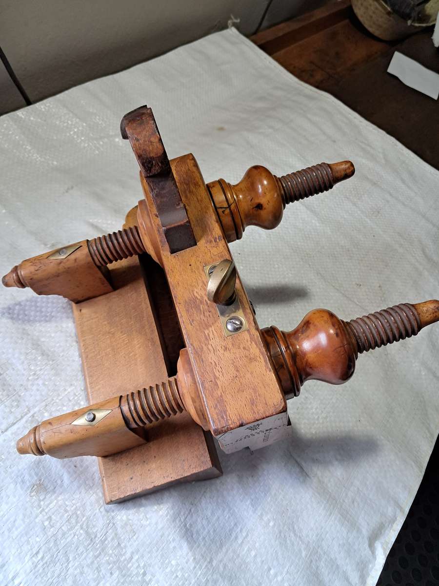 Vintage Wooden Plough plane