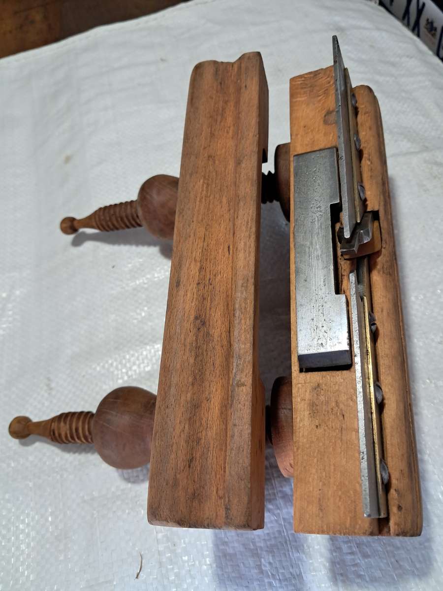 Vintage Wooden Plough Plane