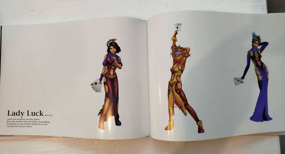 Final fantasy X-2 visual arts collection CG & illustration works - Anime/Manga