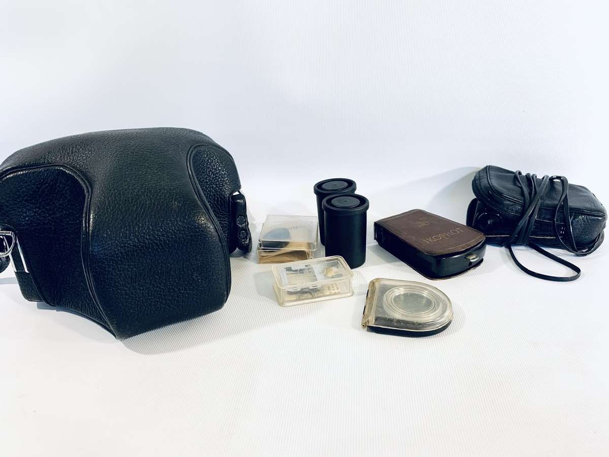 Assortment of Vintage Camera Accessories