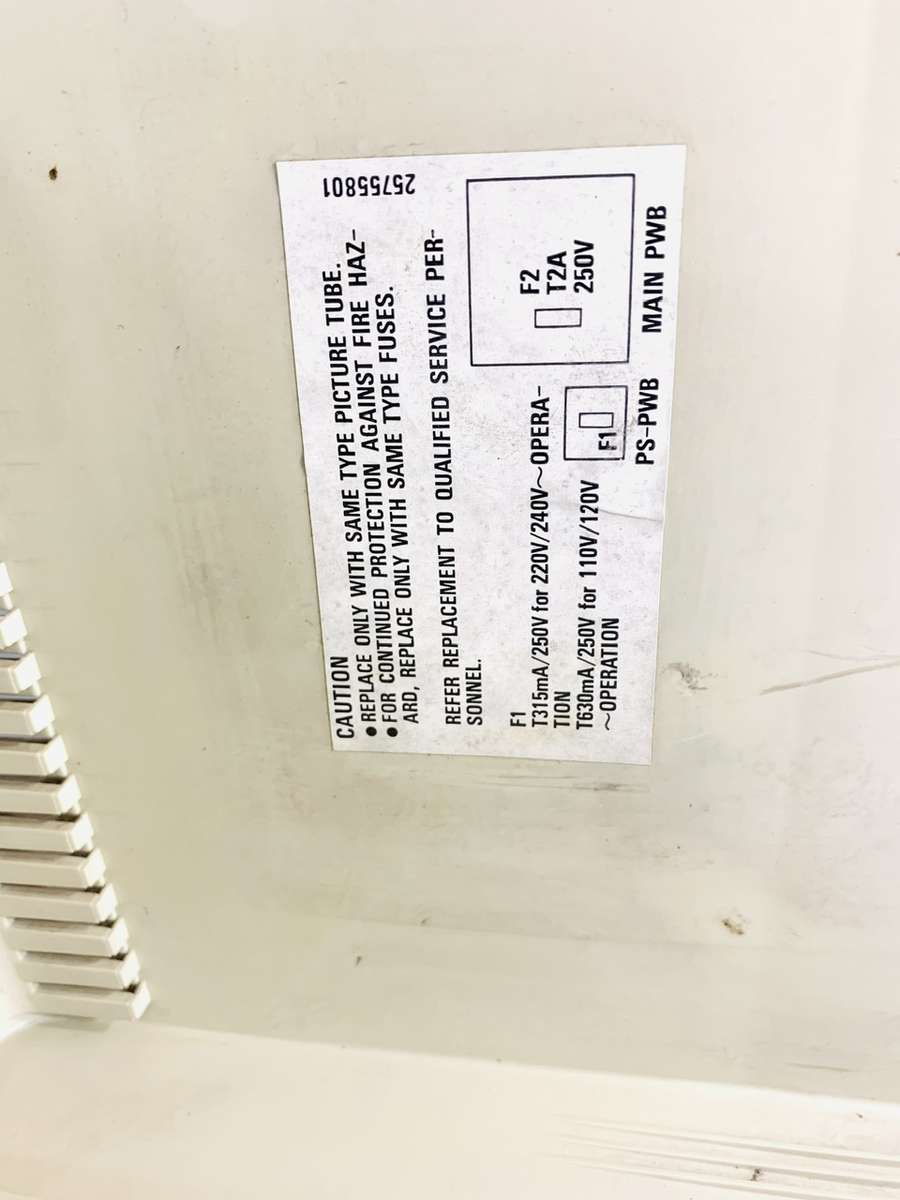 Vintage Olympia ETX 1 Amber Monochrome CRT Computer Monitor (needs attention)