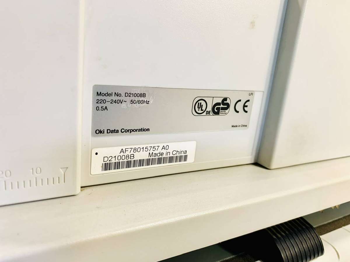 OKI MICROLINE 6300FB Dot Matrix Printer  With Accessories - Needs Service