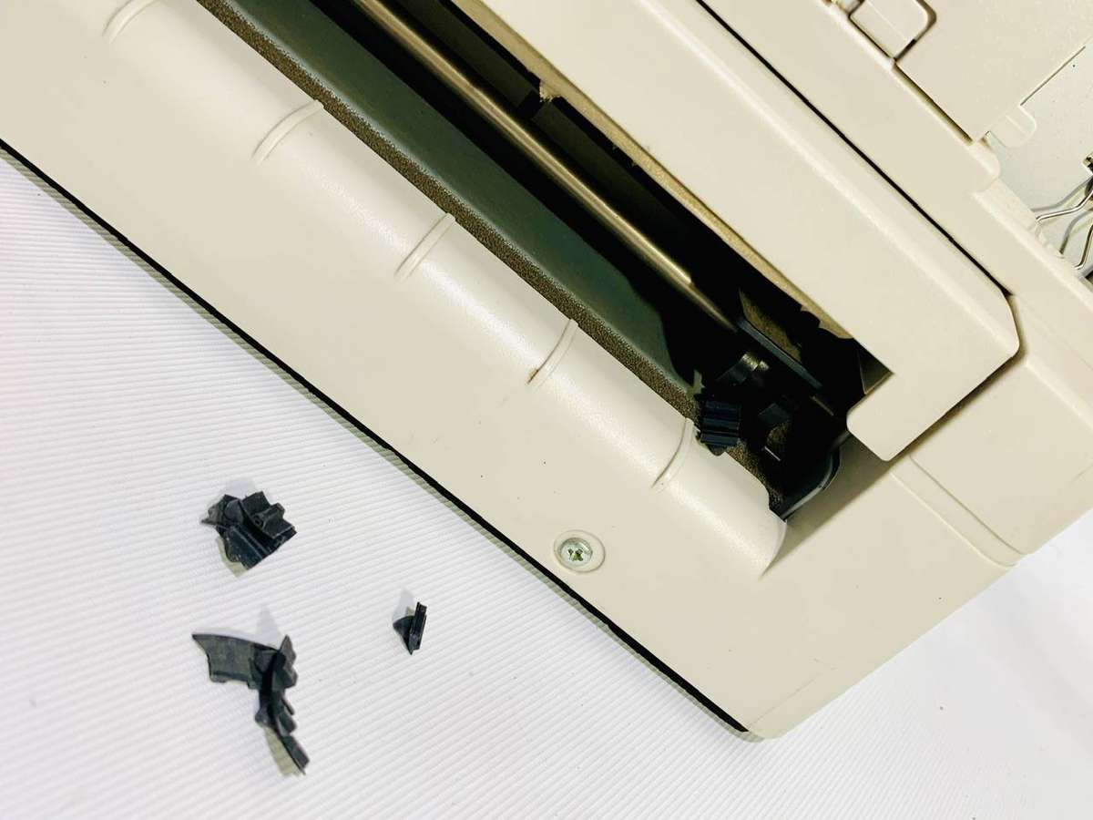 OKI MICROLINE 6300FB Dot Matrix Printer  With Accessories - Needs Service