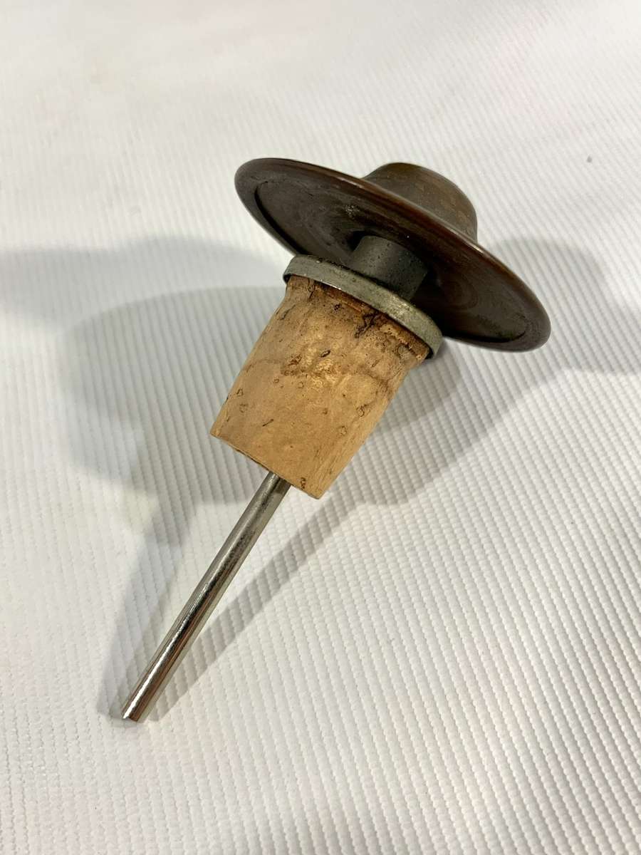 Vintage Music Box - German Made - Functional Decanter encased in Copper Surrounds