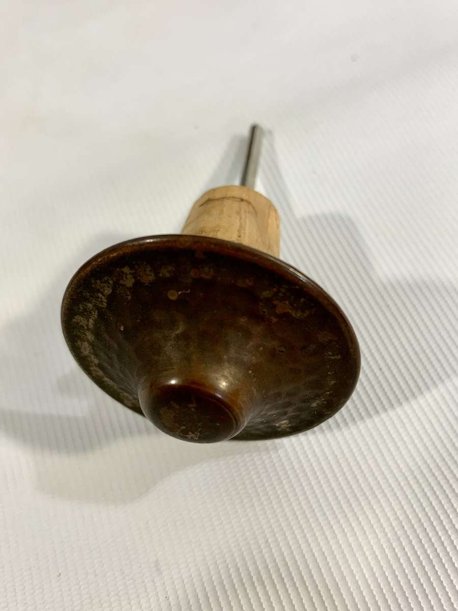 Vintage Music Box - German Made - Functional Decanter encased in Copper Surrounds