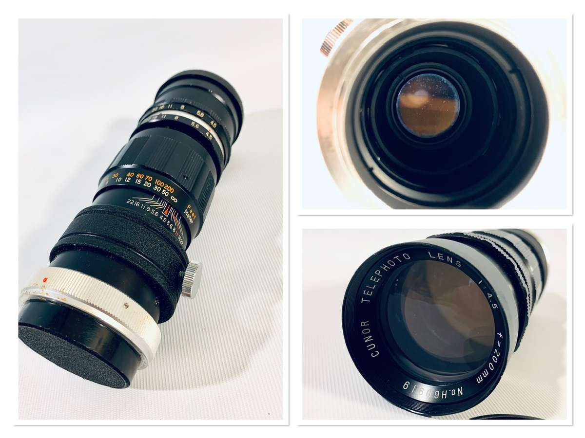 Vintage Minolta SR-7 SLR 35mm Film Camera with Accessories and Protective Case