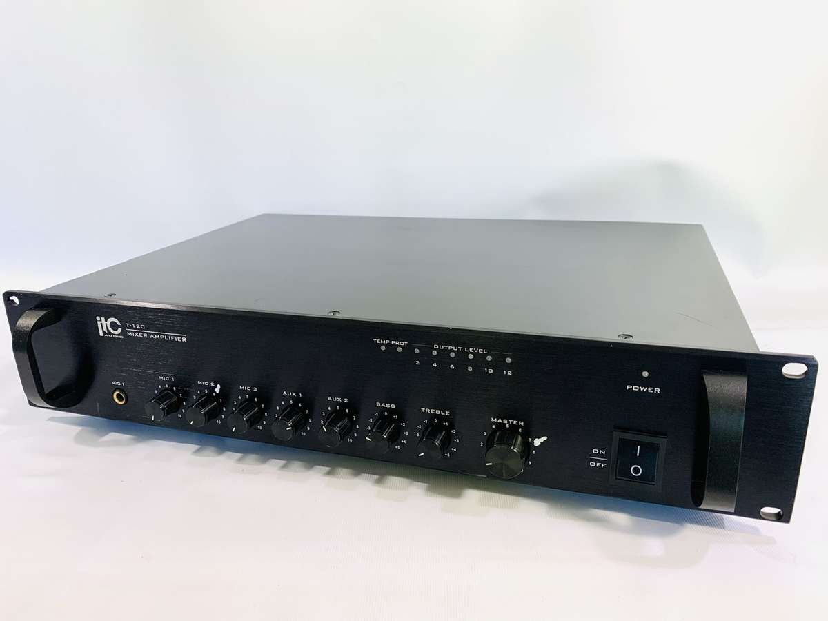 ITC Audio T-120 Mixer Amplifier  120W PA System
