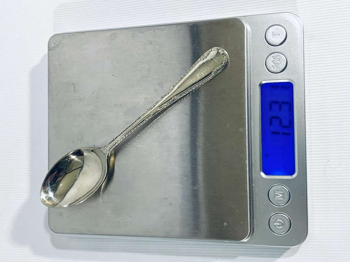 Set of 6 Vintage Sepelia Silver-Plated Teaspoons  Sheffield, England  11cm