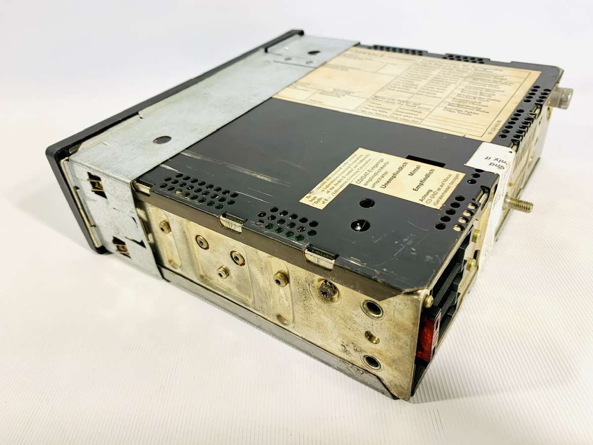 Vintage BMW Bavaria RDS Car Radio with Cassette Deck (Untested)