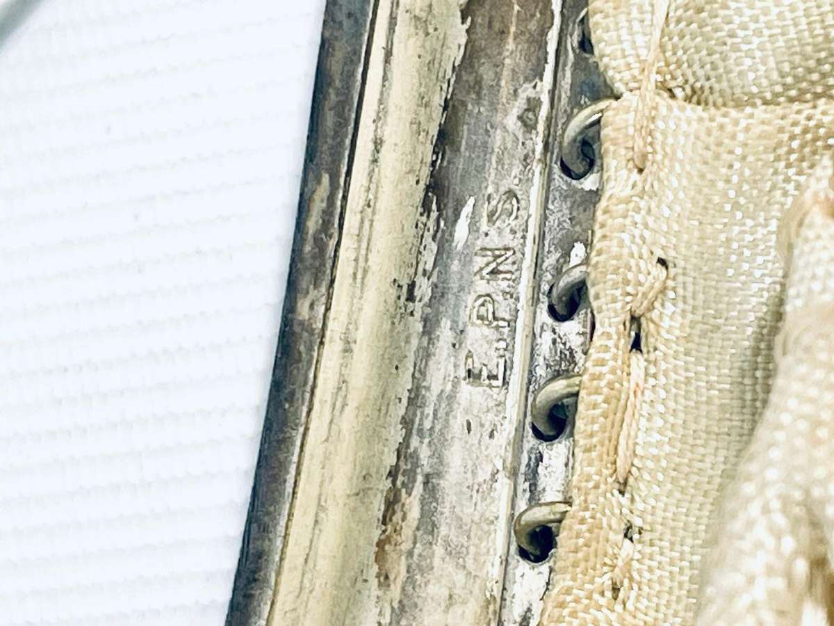 Stunning Vintage Silver-Plated EPNS Chainmail Handbag / Purse - Floral Detail