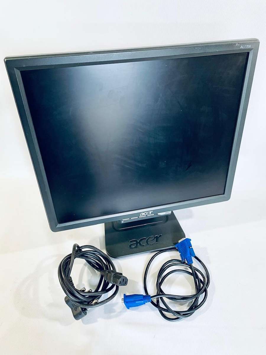 Acer AL1706 A 17 LCD Monitor  Reliable and Budget-Friendly Display