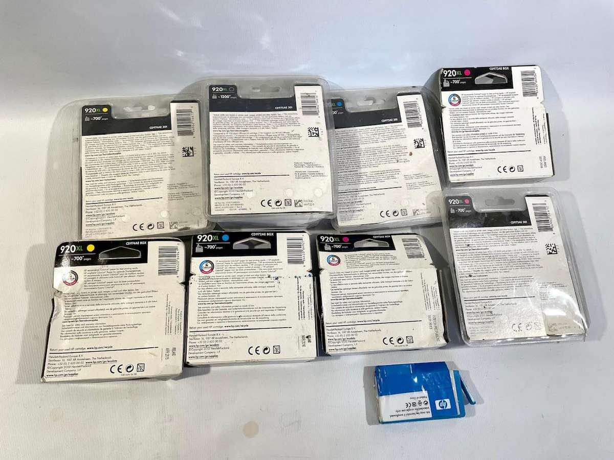 Quantity Expired Sealed HP Ink Cartridges