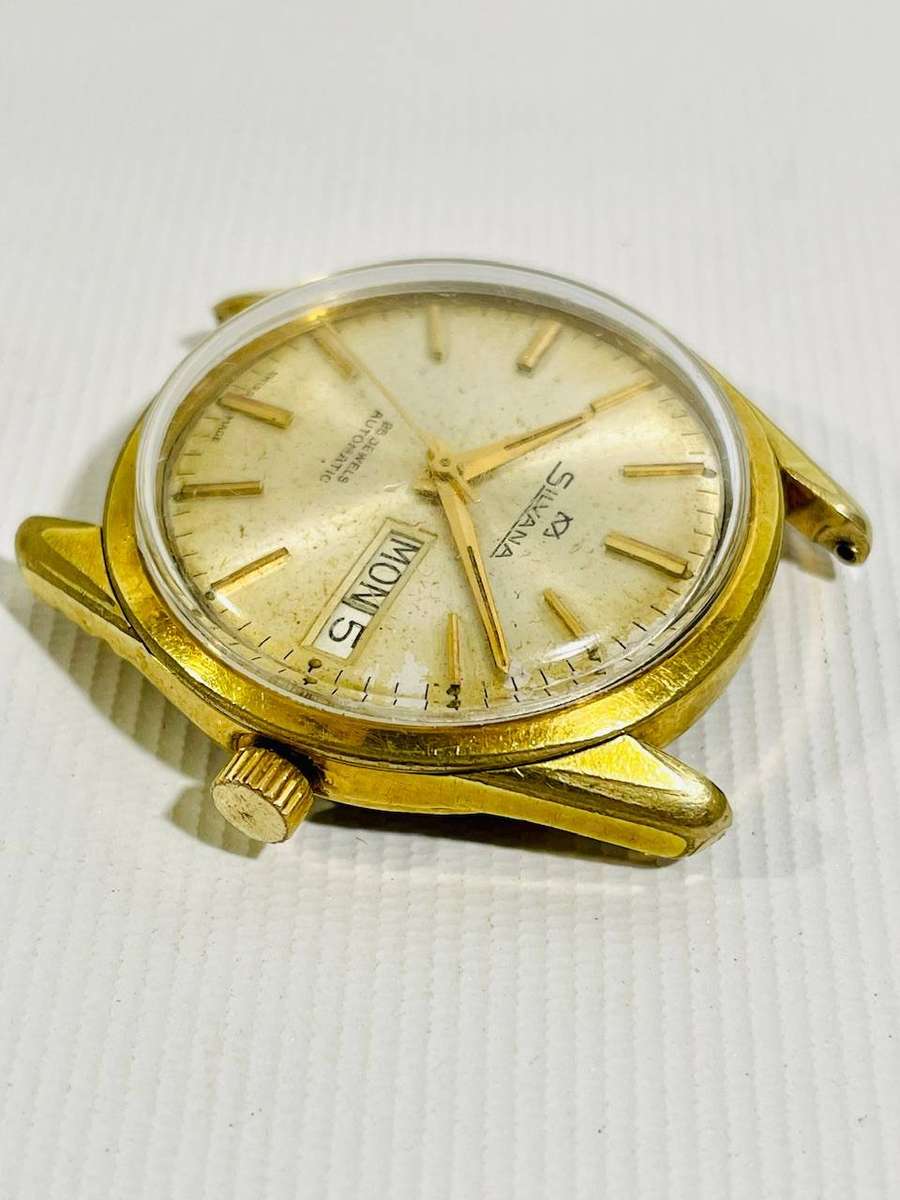 Vintage Silvana 25 Jewels Automatic Mechanical Gents Swiss Made Watch