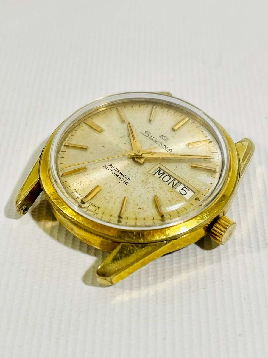Vintage Silvana 25 Jewels Automatic Mechanical Gents Swiss Made Watch
