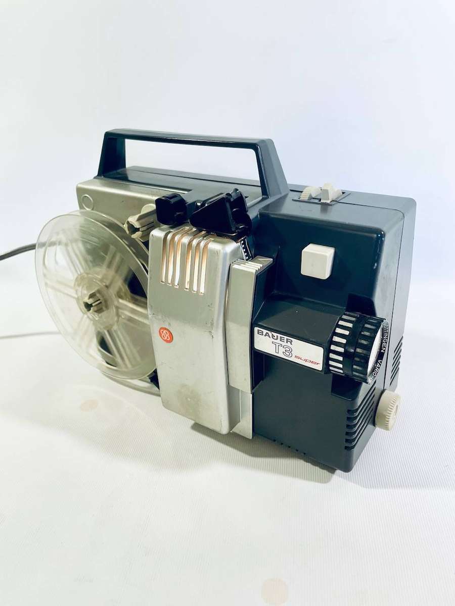 Vintage Bauer T3 Super 8mm Projector  Classic German Engineering