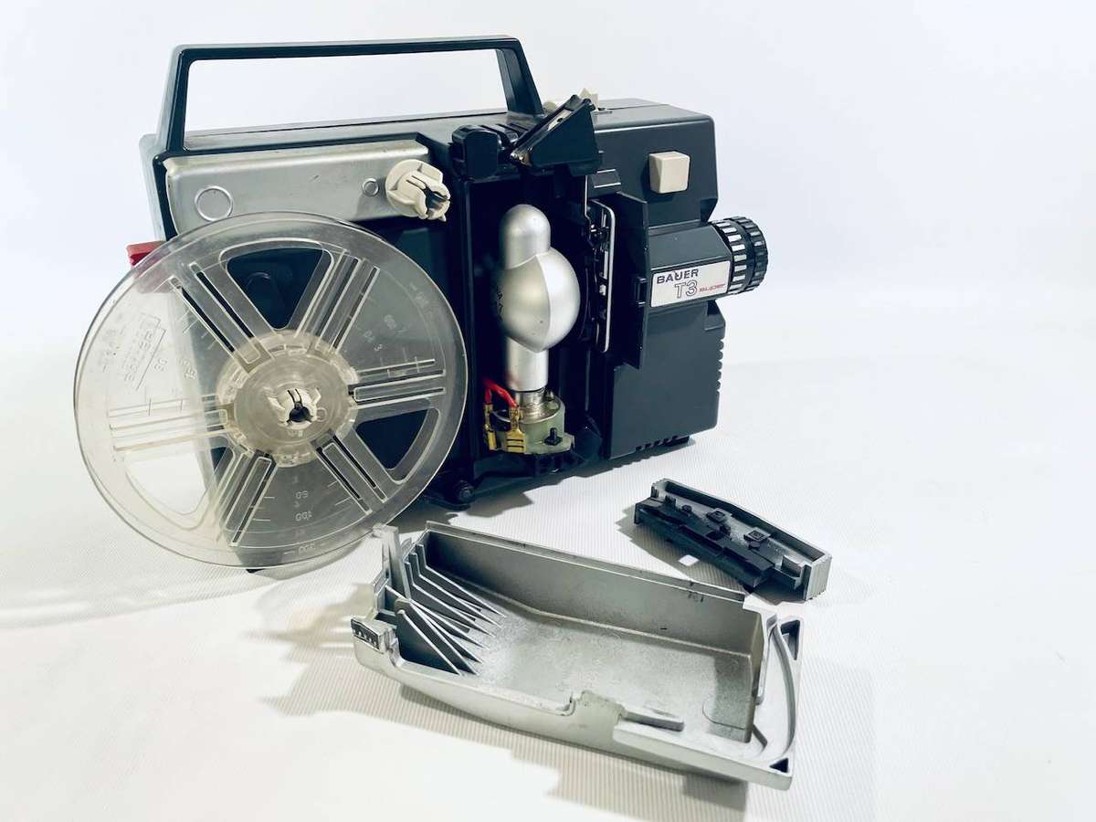 Vintage Bauer T3 Super 8mm Projector  Classic German Engineering