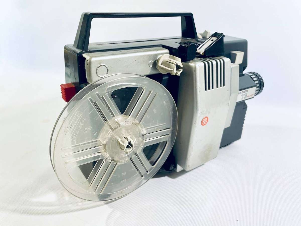 Vintage Bauer T3 Super 8mm Projector  Classic German Engineering