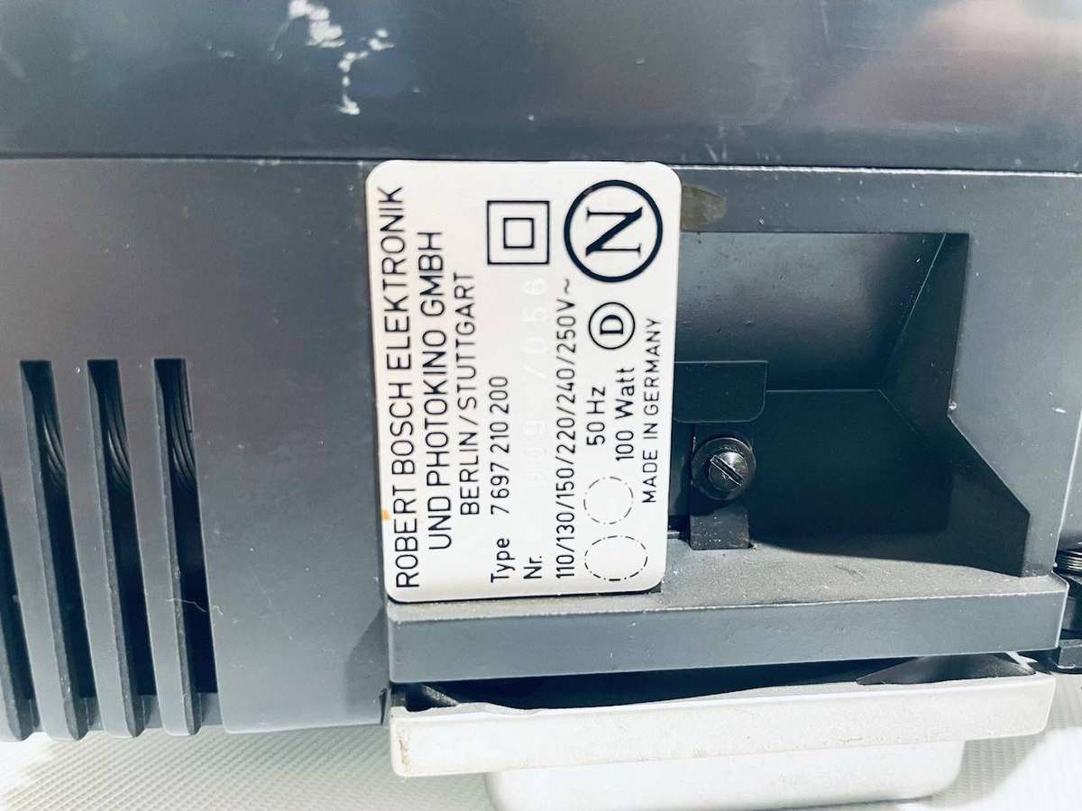 Vintage Bauer T3 Super 8mm Projector  Classic German Engineering