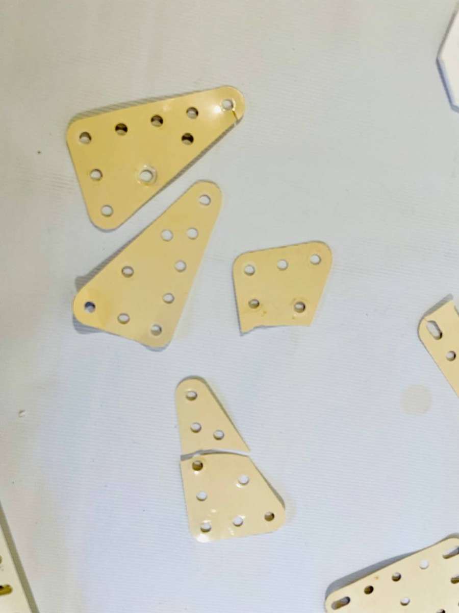 Vintage Meccano Space 2501 Construction Set - Original Box & Manual - Incomplete