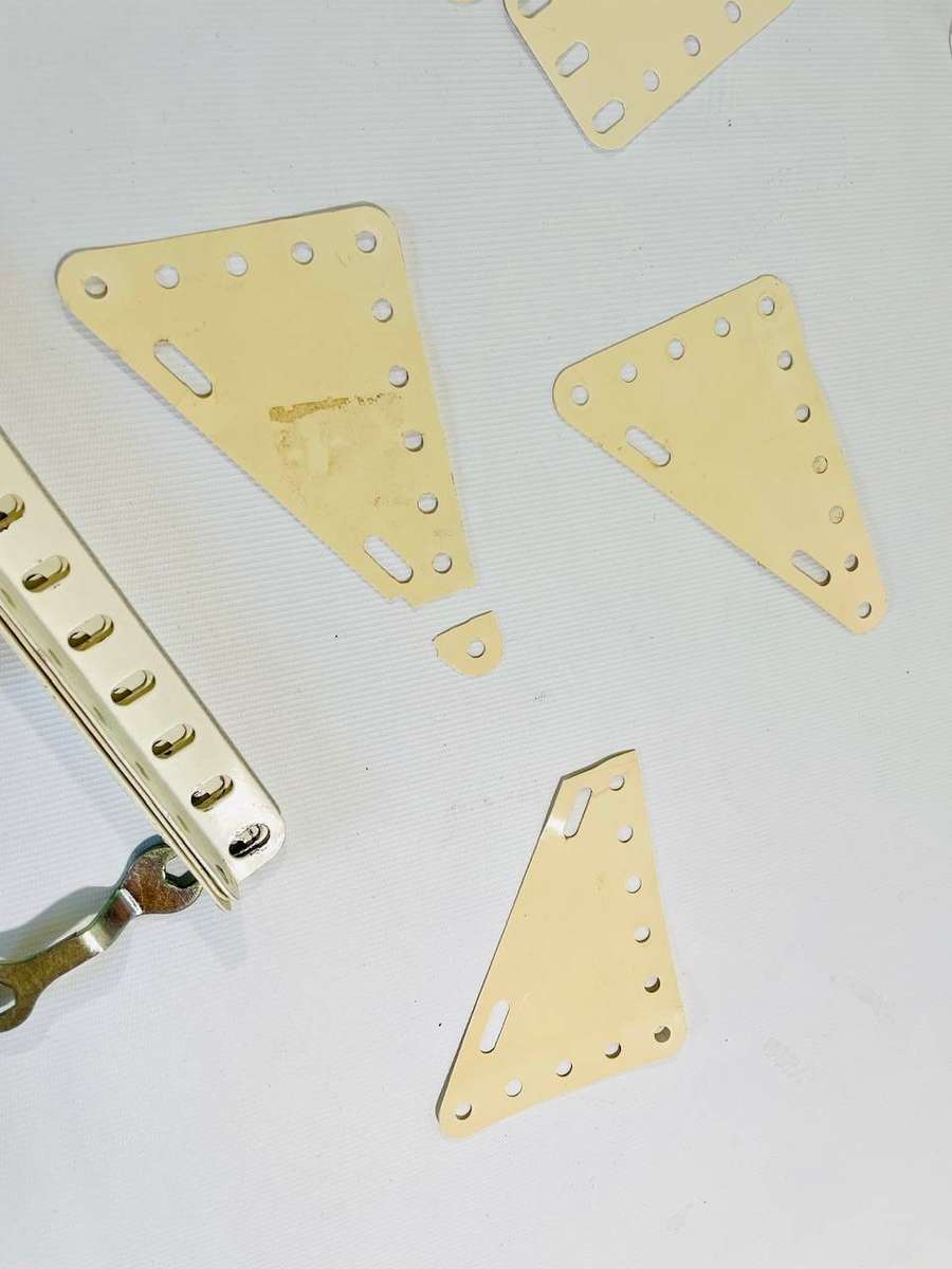 Vintage Meccano Space 2501 Construction Set - Original Box & Manual - Incomplete