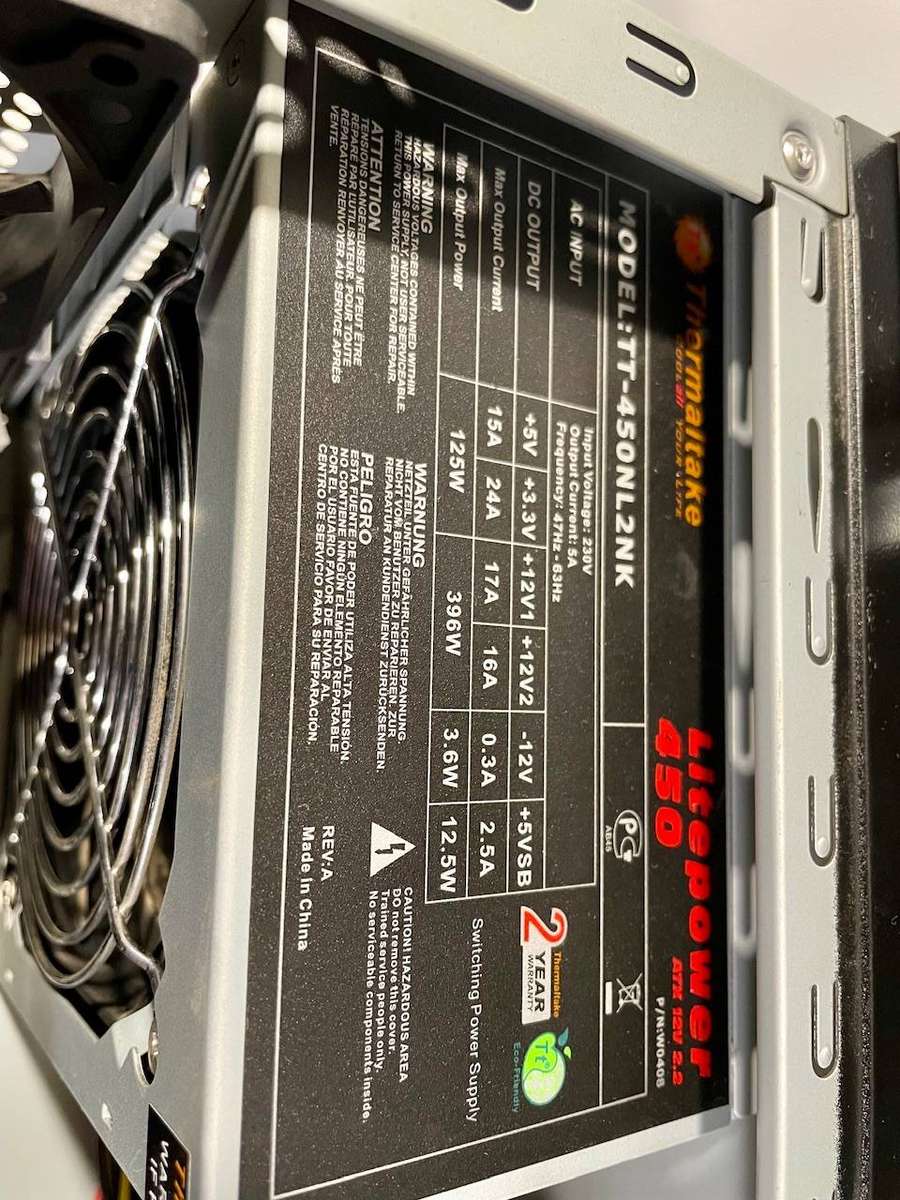 Desktop PC  Intel Core i5-4570 | 4GB RAM | GeForce 210 GPU | Gigabyte Motherboard | Thermaltake PSU