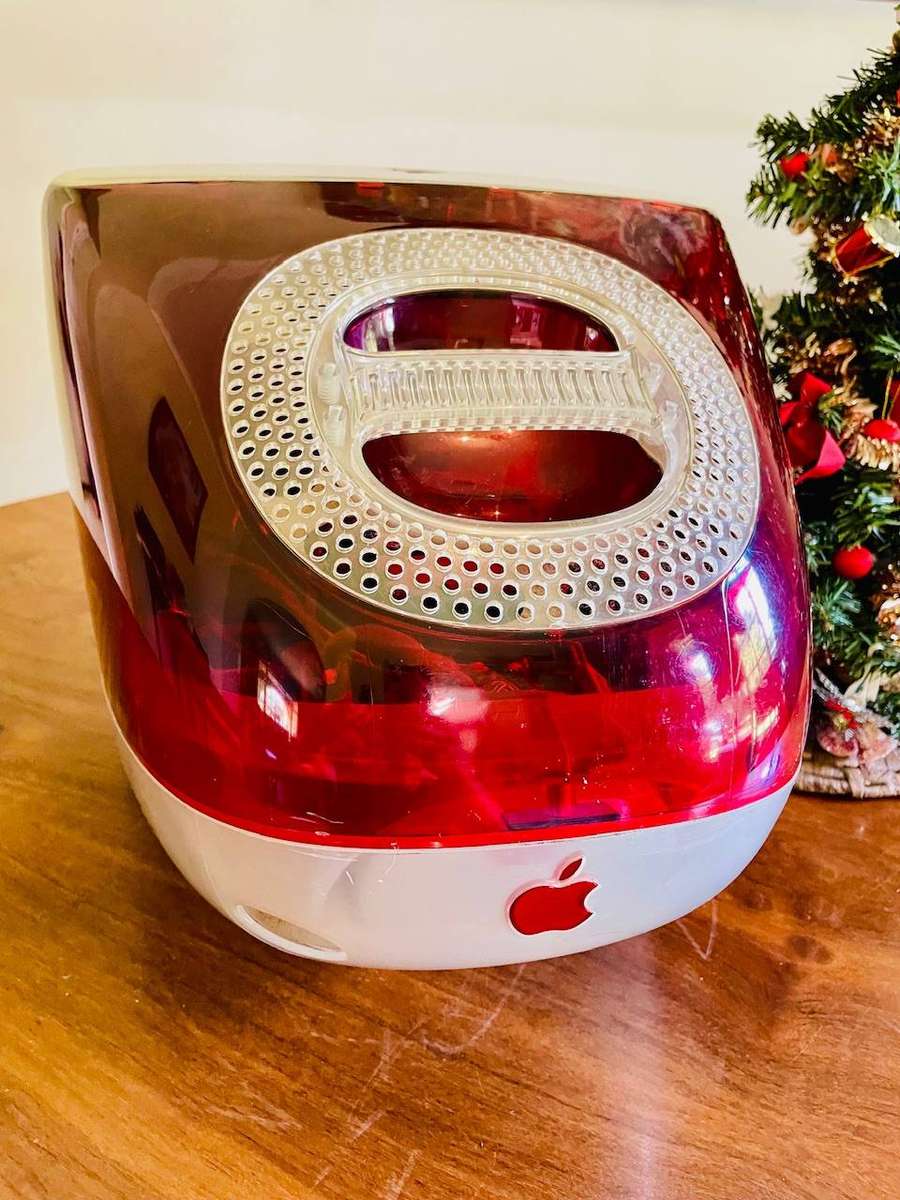 Vintage Apple iMac G3  Ruby Red - PowerPC G3 400MHz - 512MB RAM - 80GB HDD - 1 Rand Auction