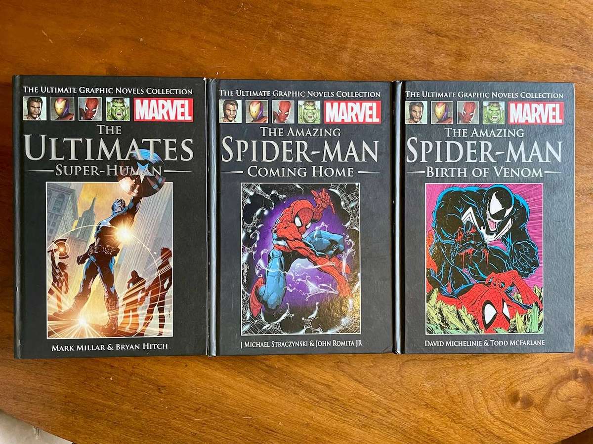 3 x Marvel Ultimate Graphic Novels Collection Episodes