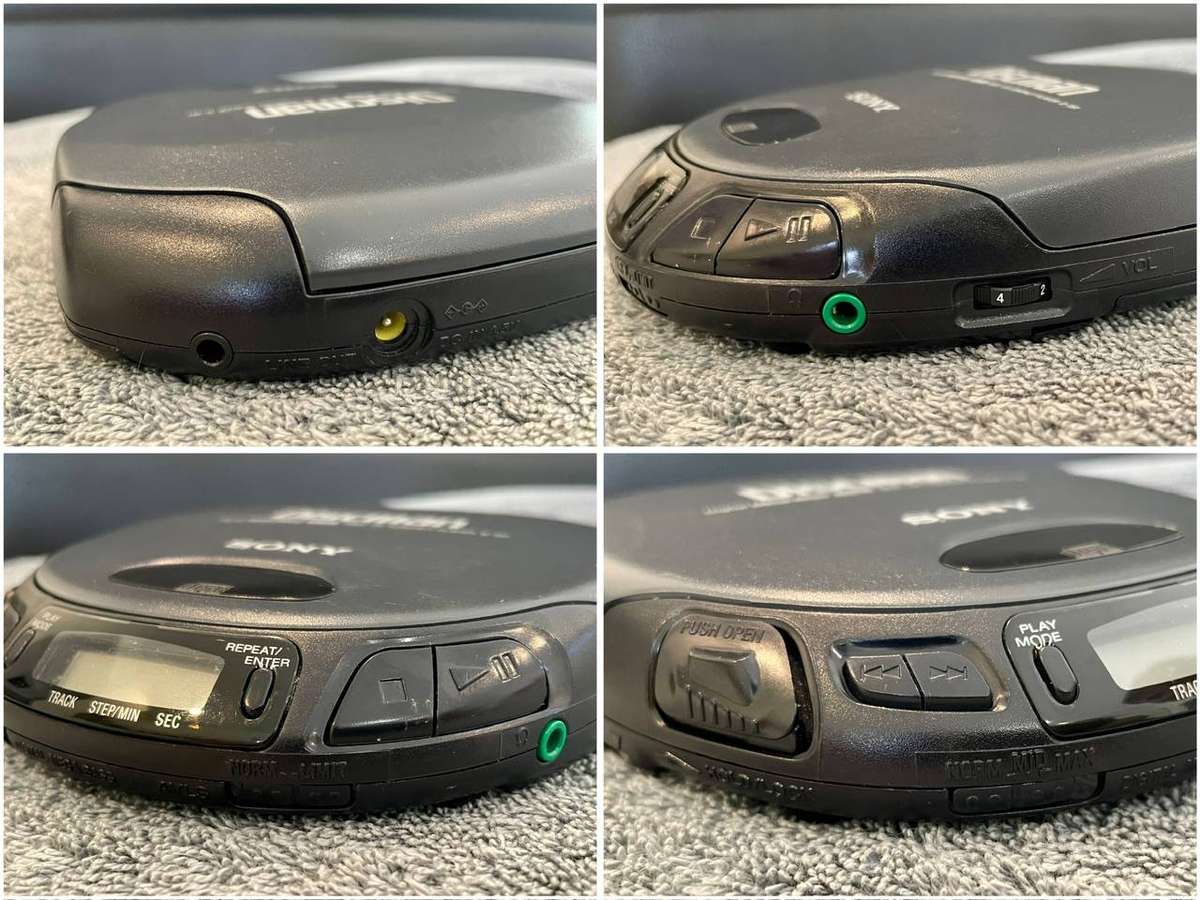 Sony Discman D-151 Portable CD Player  Vintage | Excellent Condition | Original Power Supply