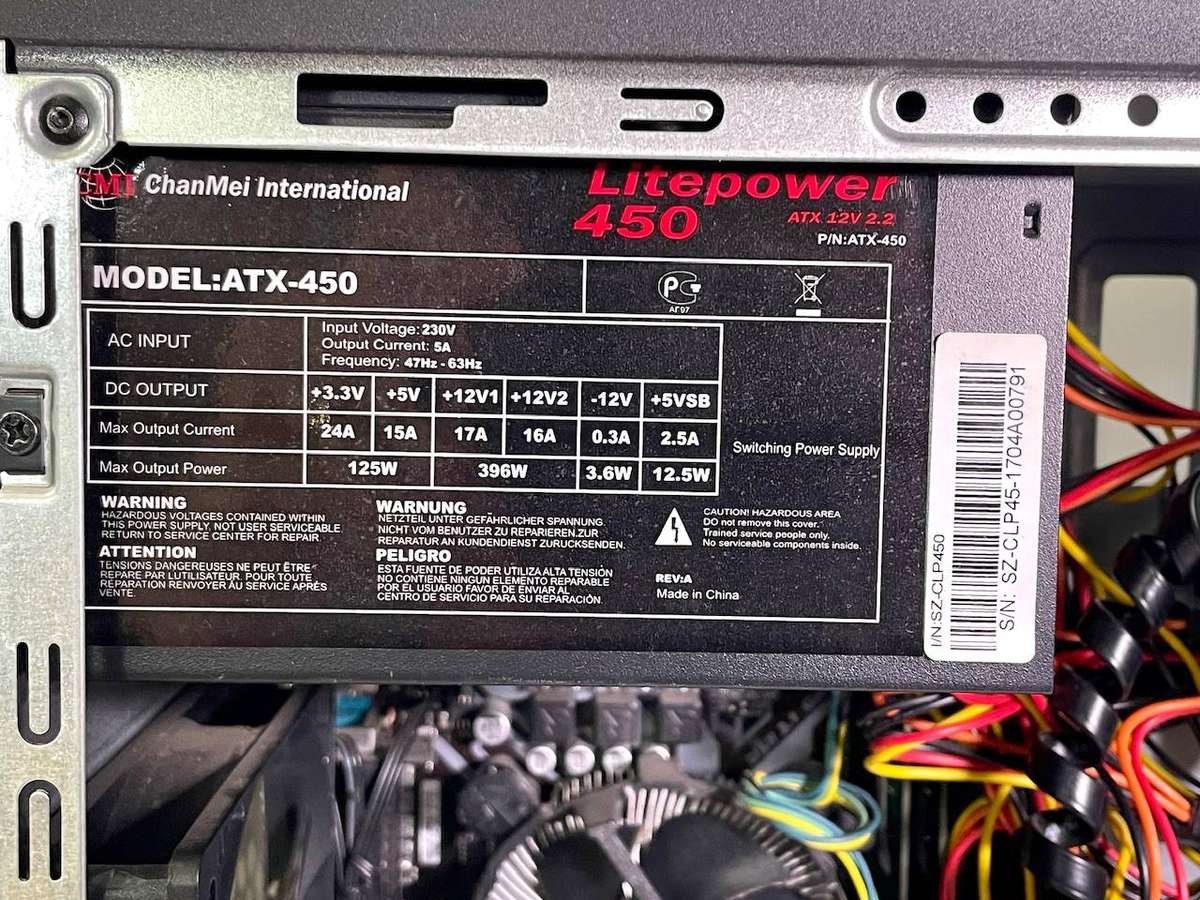 Desktop PC Tower  Intel i5-8400 | 8GB RAM | GPU | No HDD | Tested on Windows 10