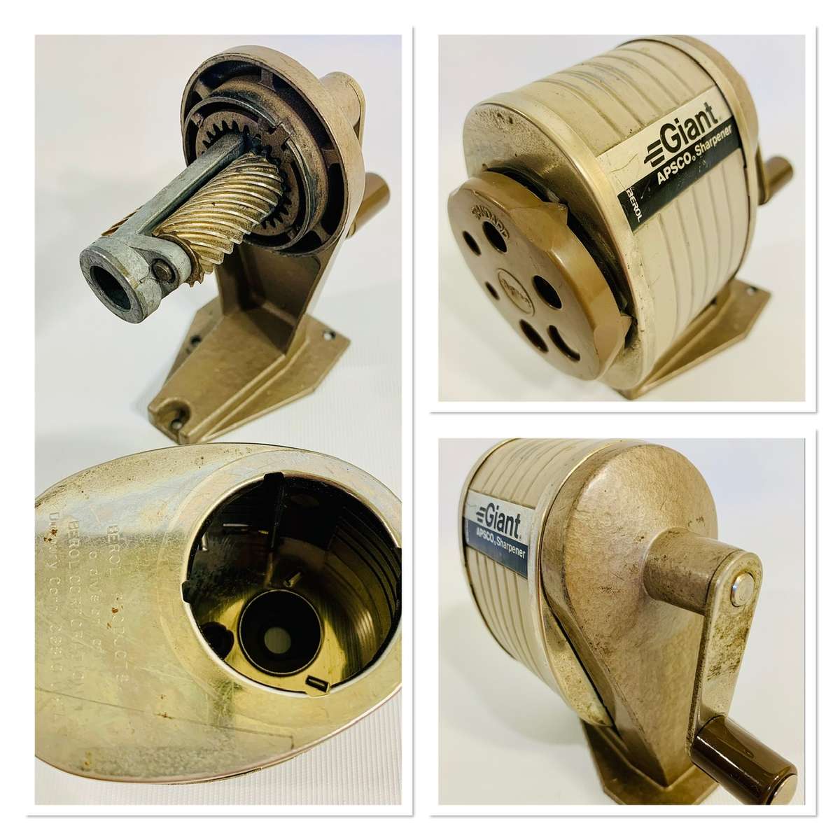 Vintage Giant APSCO Pencil Sharpener