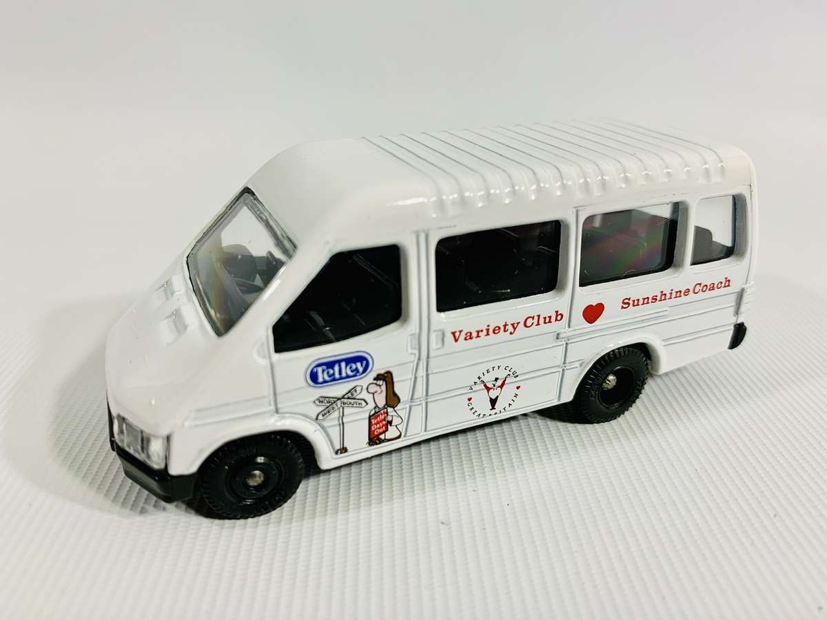 Lledo Tetley Promotional 1/43 Die Cast Variety Club Sunshine Coach (Boxed)