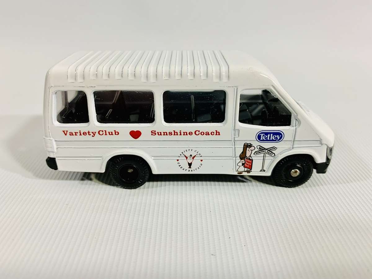 Lledo Tetley Promotional 1/43 Die Cast Variety Club Sunshine Coach (Boxed)