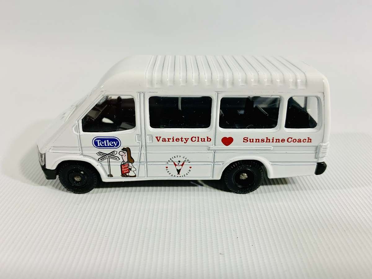 Lledo Tetley Promotional 1/43 Die Cast Variety Club Sunshine Coach (Boxed)