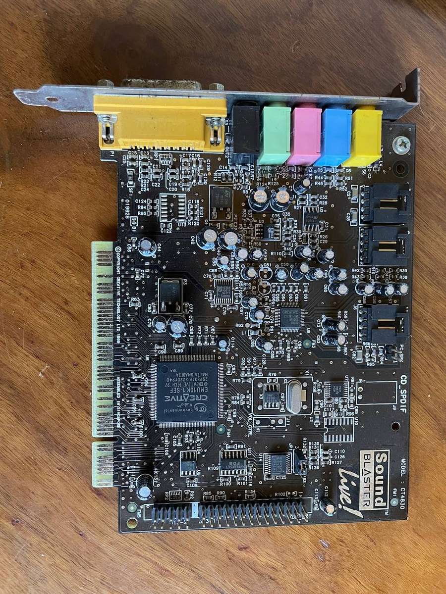 Vintage Retro Gaming PC  Pentium 133 / ASUS VX97 / Sound Blaster Live / Tseng Labs VGA